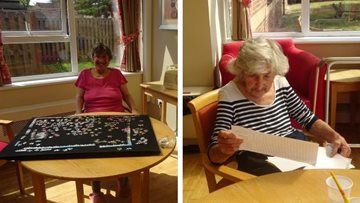 Scunthorpe care home enjoy a morning of games